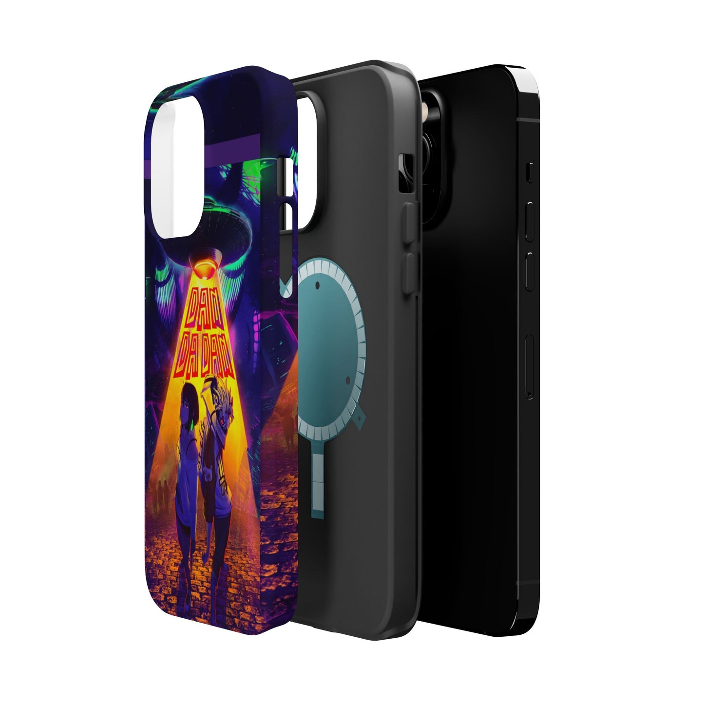 Dan Da Dan Vibrant MagSafe Heavy Duty Phone Case -#104