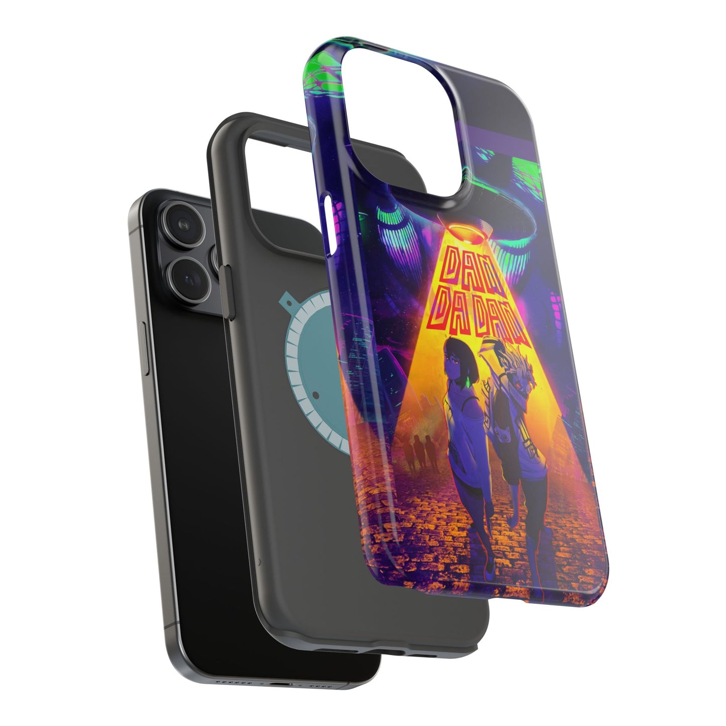 Dan Da Dan Vibrant MagSafe Heavy Duty Phone Case -#104