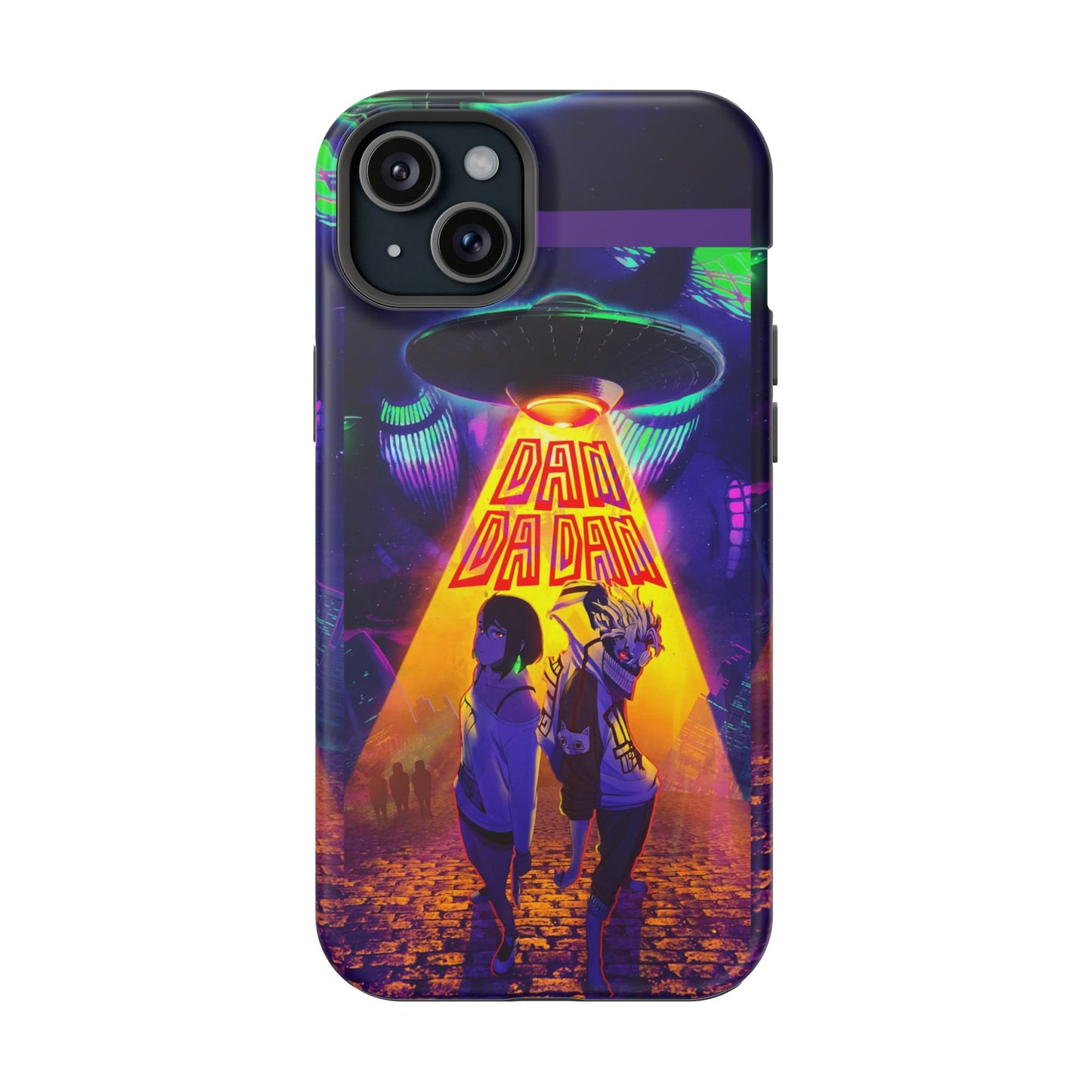 Dan Da Dan Vibrant MagSafe Heavy Duty Phone Case -#104