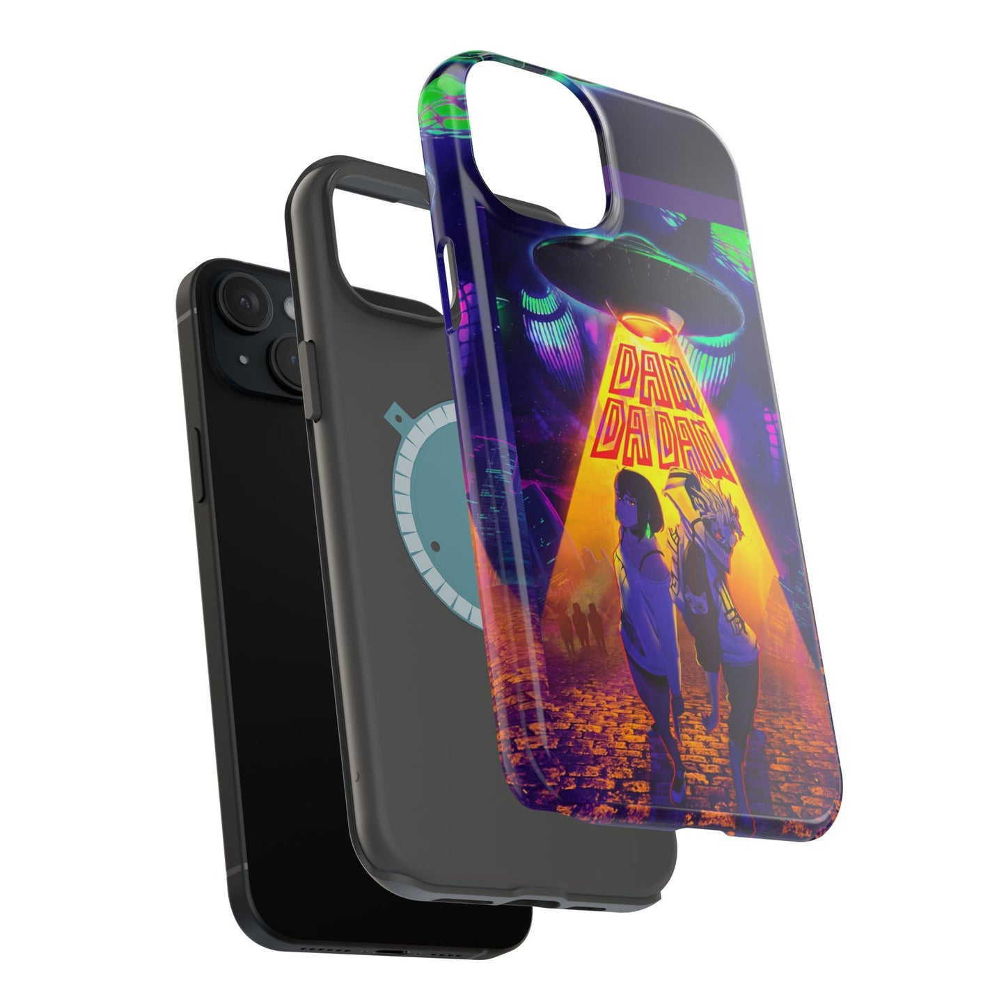 Dan Da Dan Vibrant MagSafe Heavy Duty Phone Case -#104