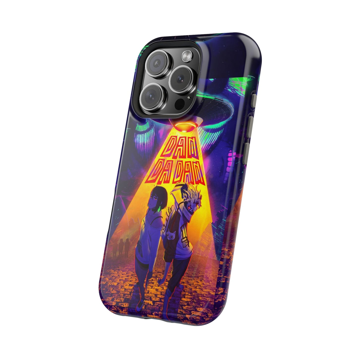 Dan Da Dan Vibrant MagSafe Heavy Duty Phone Case -#104