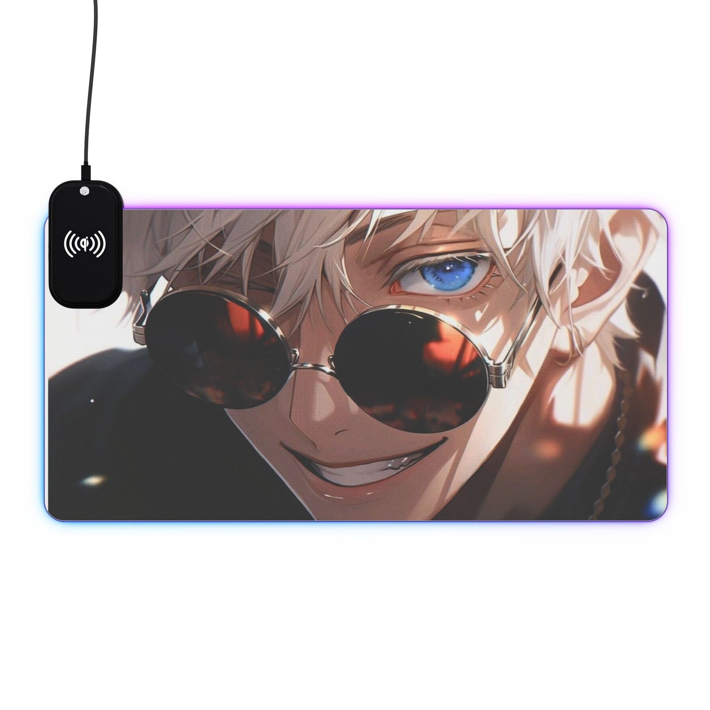 Jujutsu Kaisen Gojo LED Gaming Mat with Wireless Charging #107