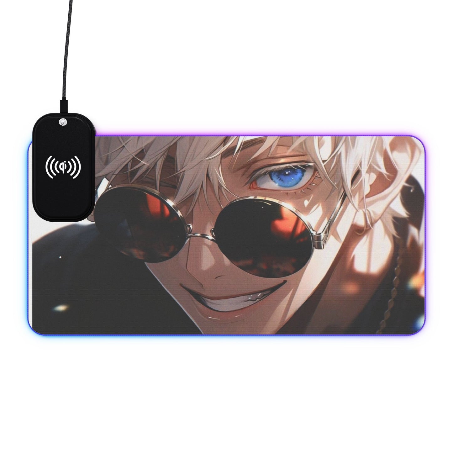 Jujutsu Kaisen Gojo LED Gaming Mat with Wireless Charging #107