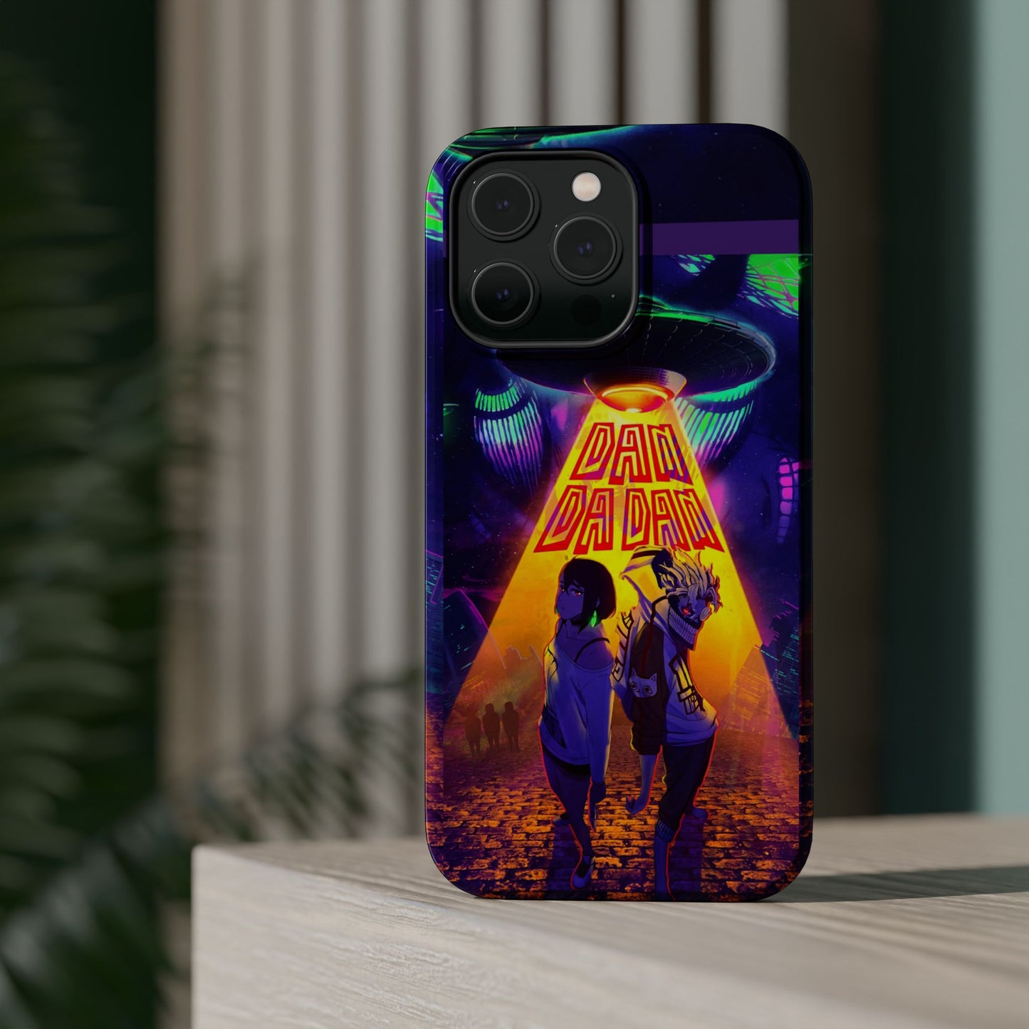 Dan Da Dan Vibrant MagSafe Heavy Duty Phone Case -#104