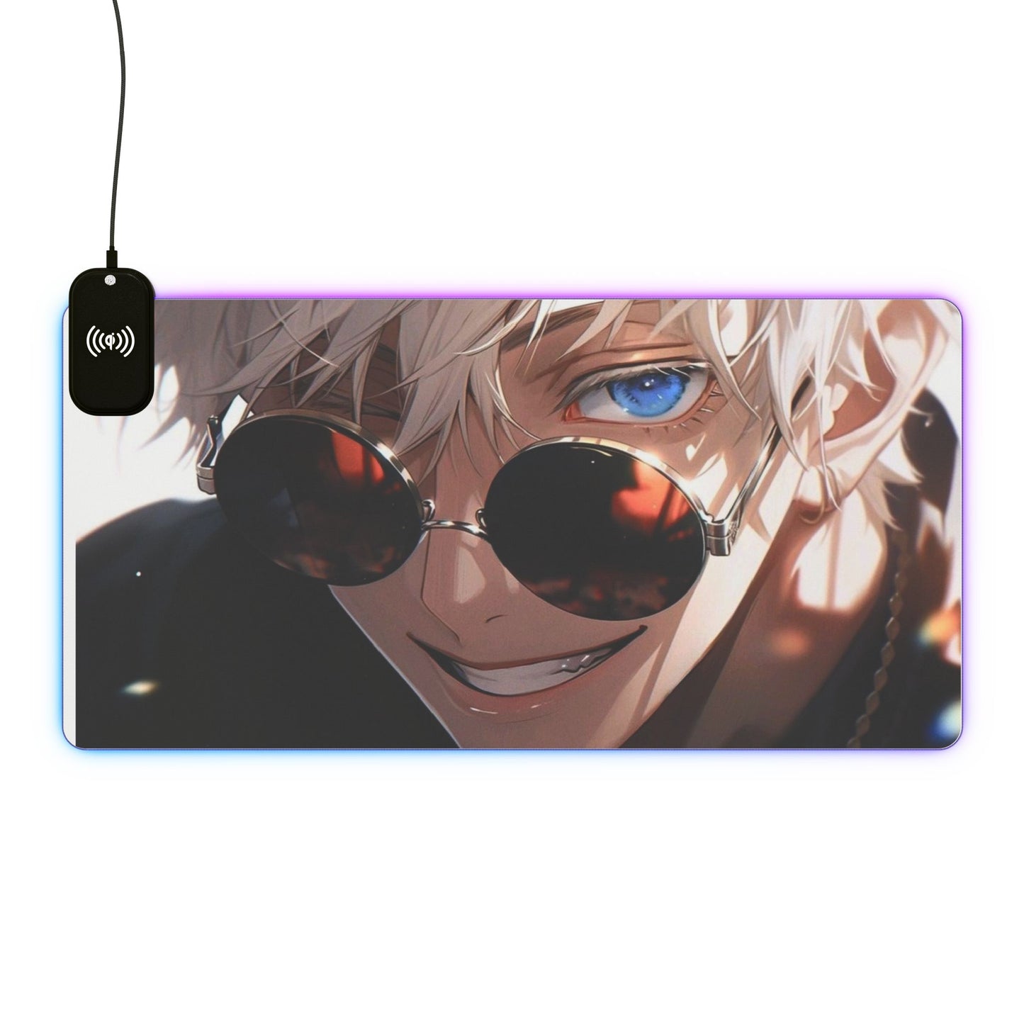 Jujutsu Kaisen Gojo LED Gaming Mat with Wireless Charging #107