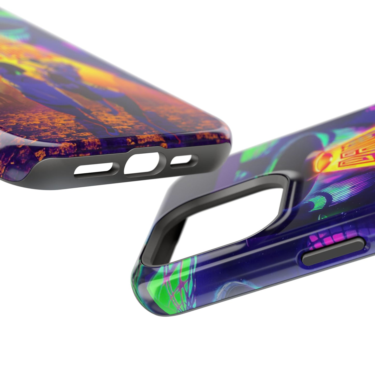 Dan Da Dan Vibrant MagSafe Heavy Duty Phone Case -#104