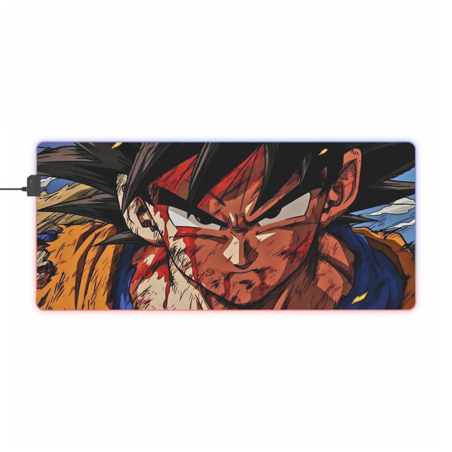 Goku Dragon ball z Anime LED Gaming Mouse Pad - #107