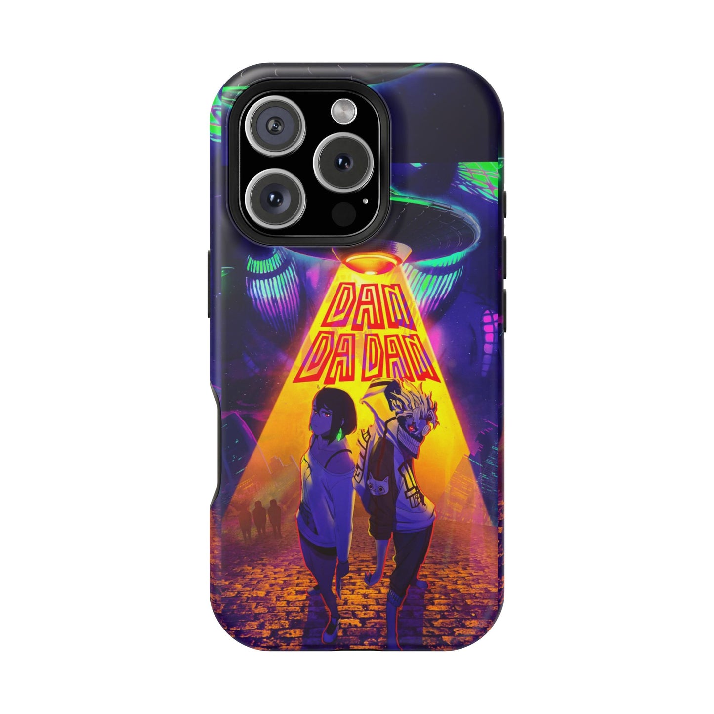 Dan Da Dan Vibrant MagSafe Heavy Duty Phone Case -#104