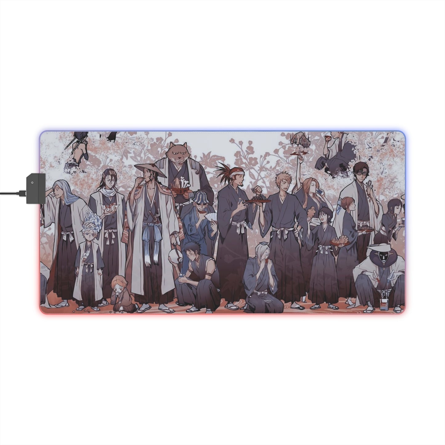 Gotei 13 Bleach Anime LED Gaming Mouse Pad #107
