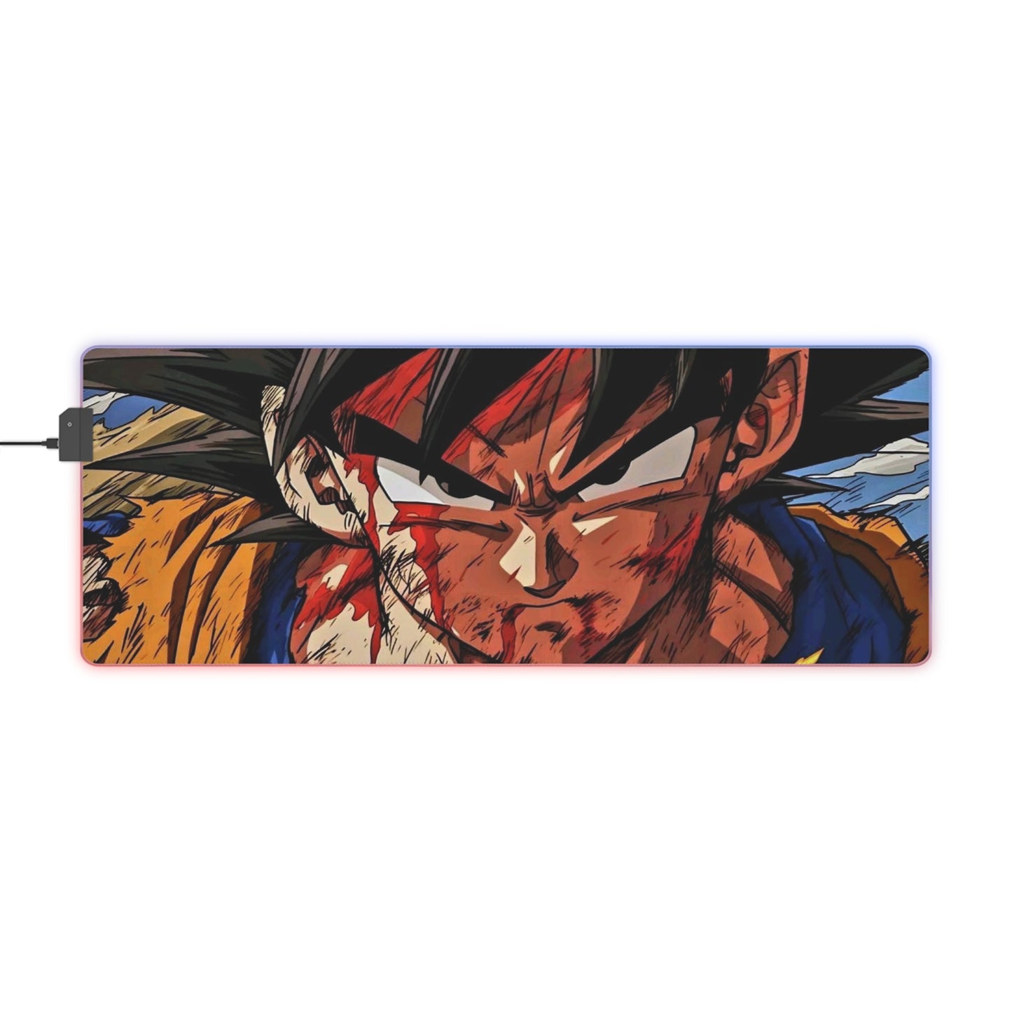 Goku Dragon ball z Anime LED Gaming Mouse Pad - #107
