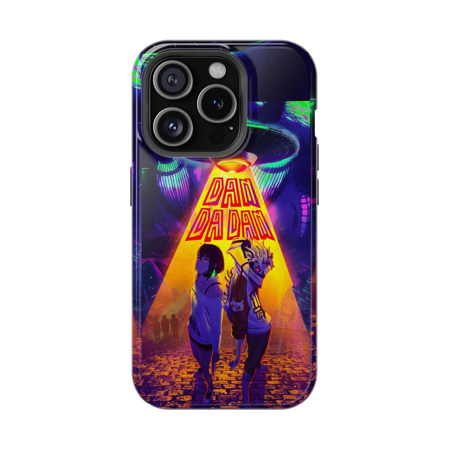Dan Da Dan Vibrant MagSafe Heavy Duty Phone Case -#104