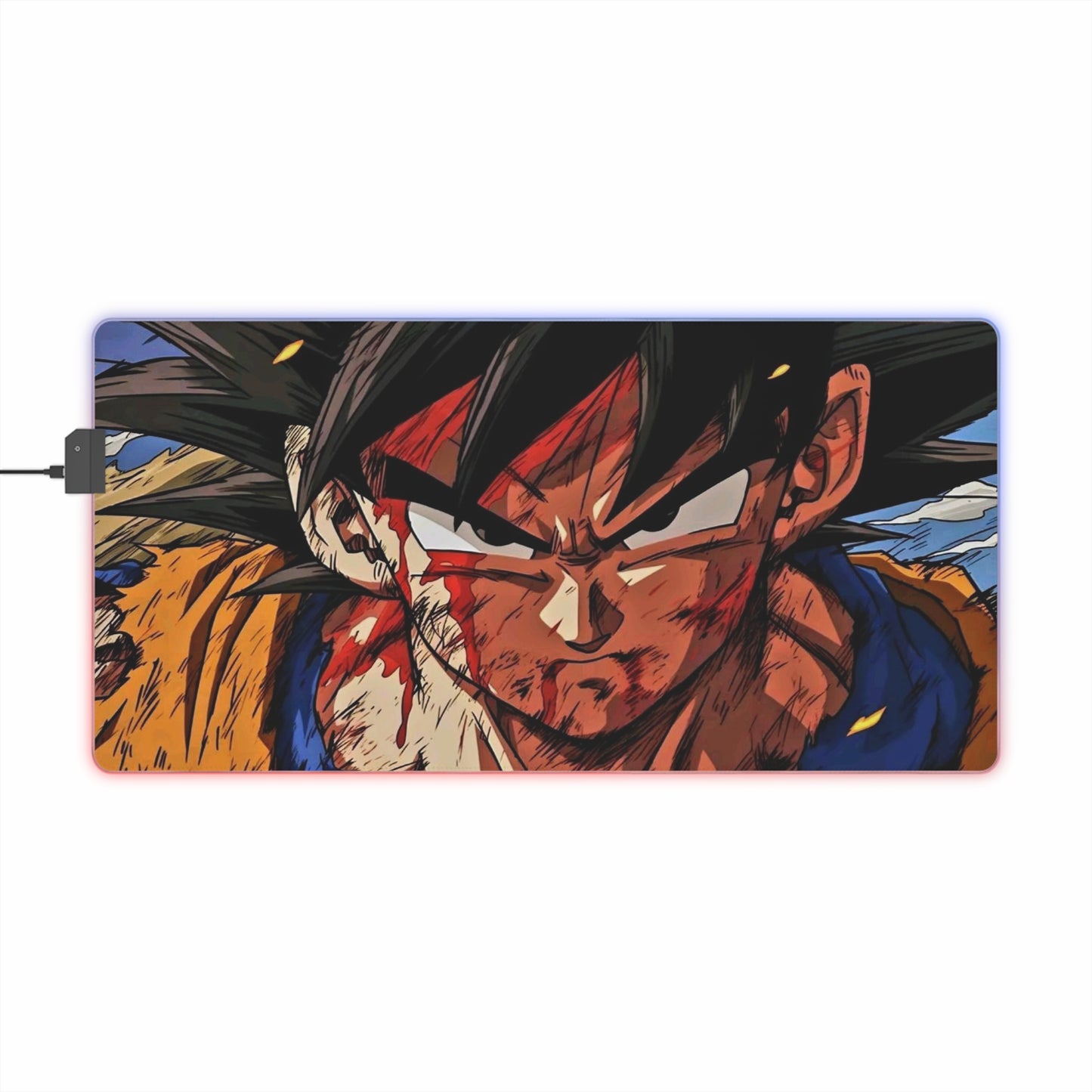 Goku Dragon ball z Anime LED Gaming Mouse Pad - #107