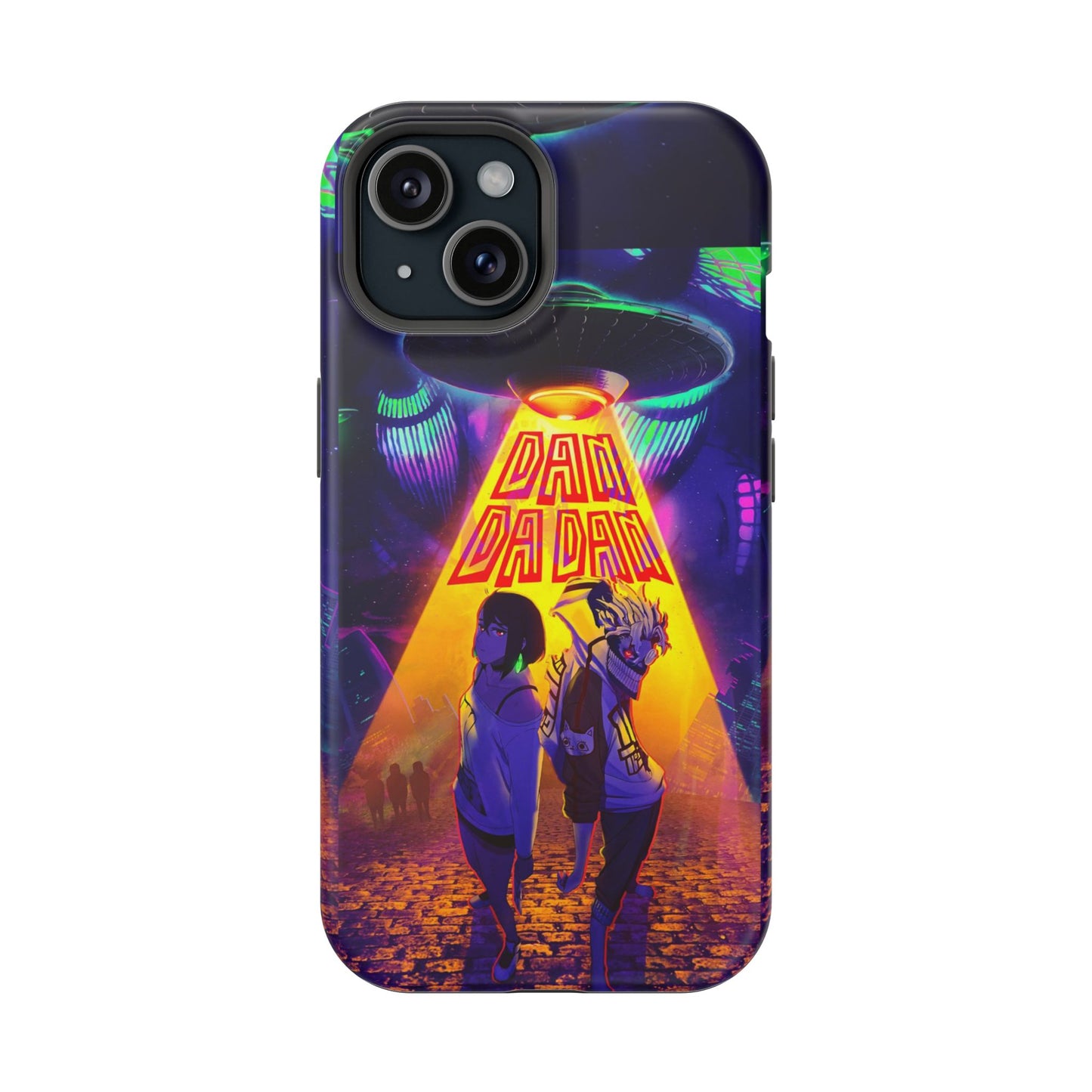 Dan Da Dan Vibrant MagSafe Heavy Duty Phone Case -#104