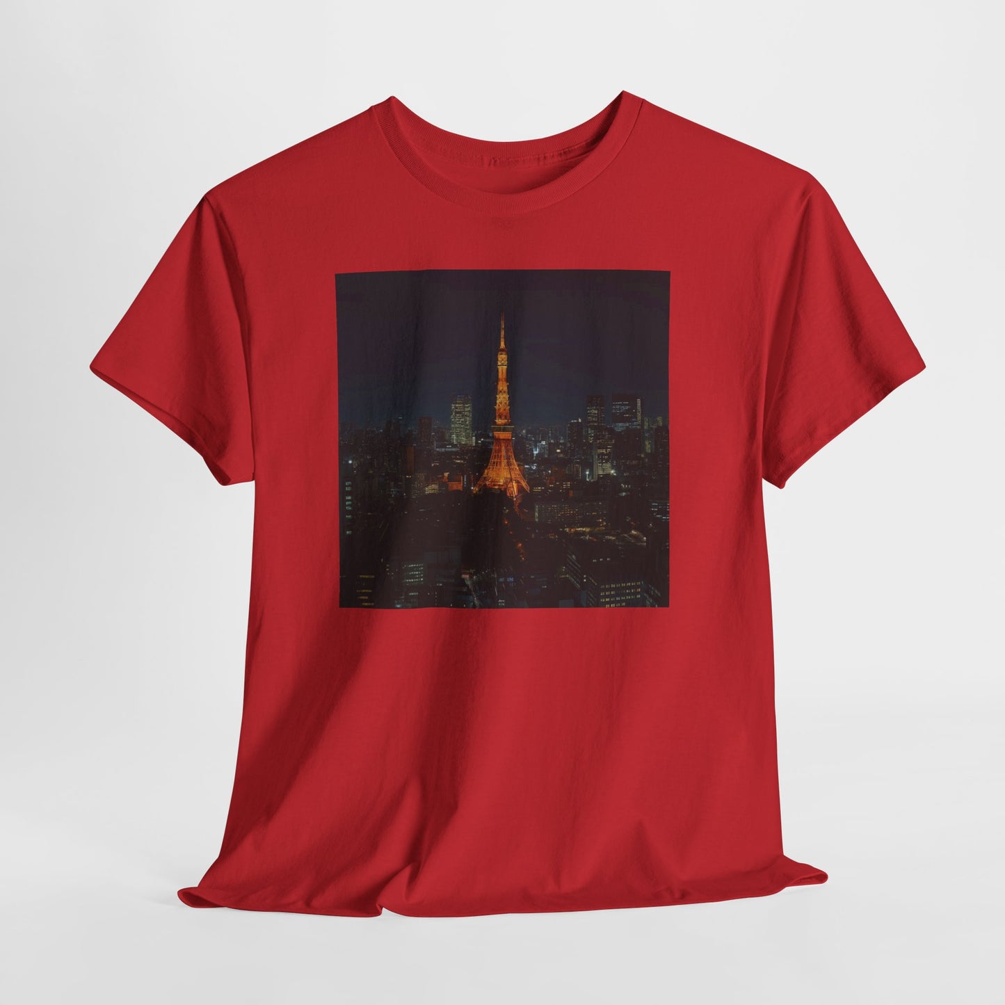 Neon Night Tokyo Skyline Shirt #109