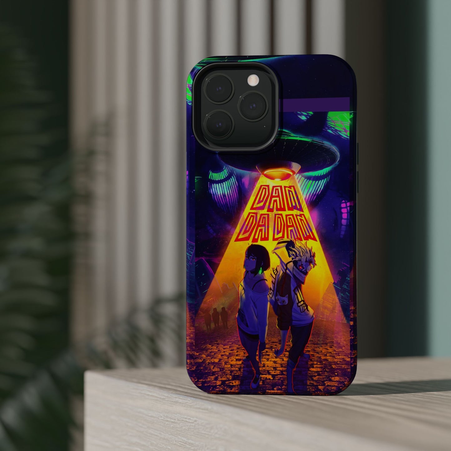 Dan Da Dan Vibrant MagSafe Heavy Duty Phone Case -#104