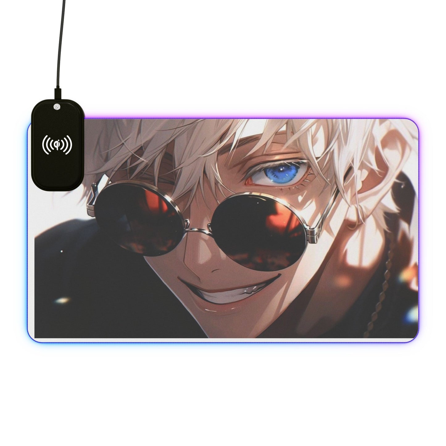 Jujutsu Kaisen Gojo LED Gaming Mat with Wireless Charging #107