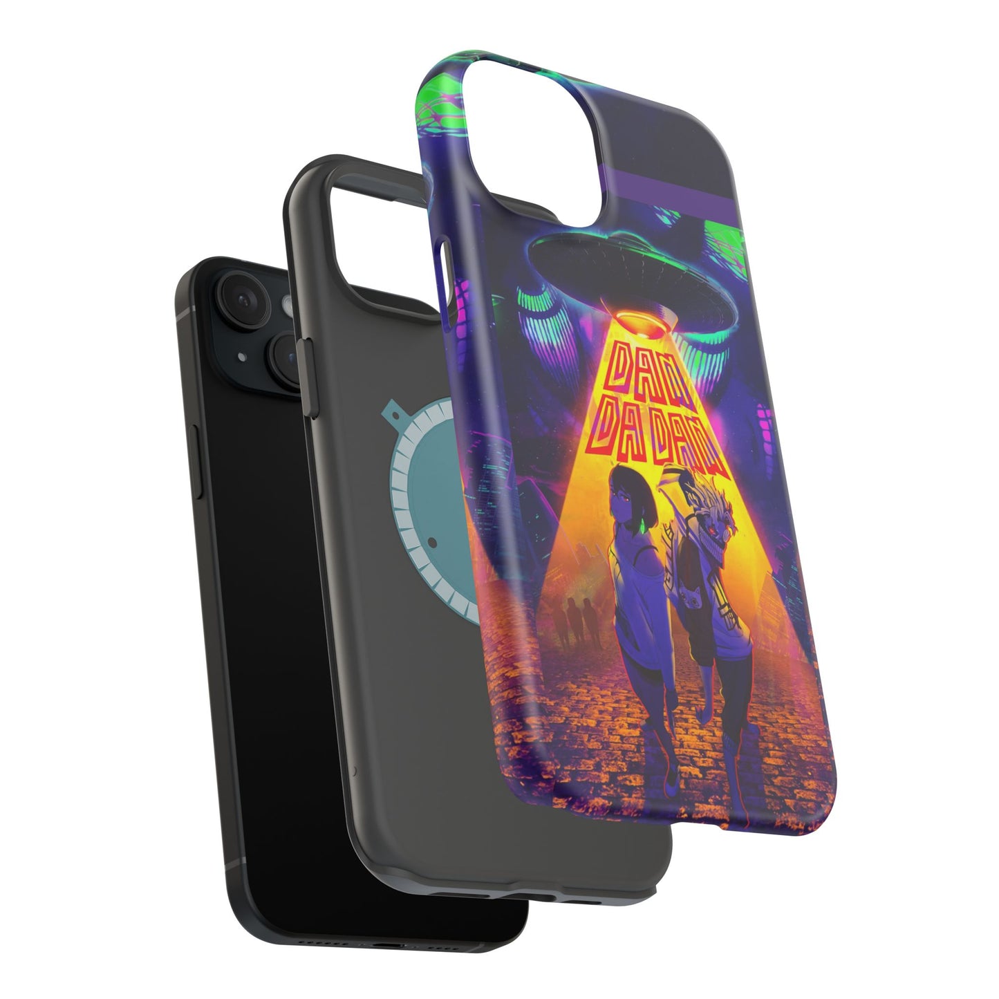 Dan Da Dan Vibrant MagSafe Heavy Duty Phone Case -#104