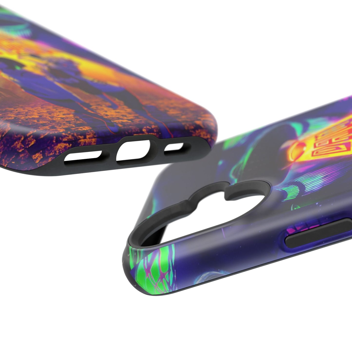 Dan Da Dan Vibrant MagSafe Heavy Duty Phone Case -#104