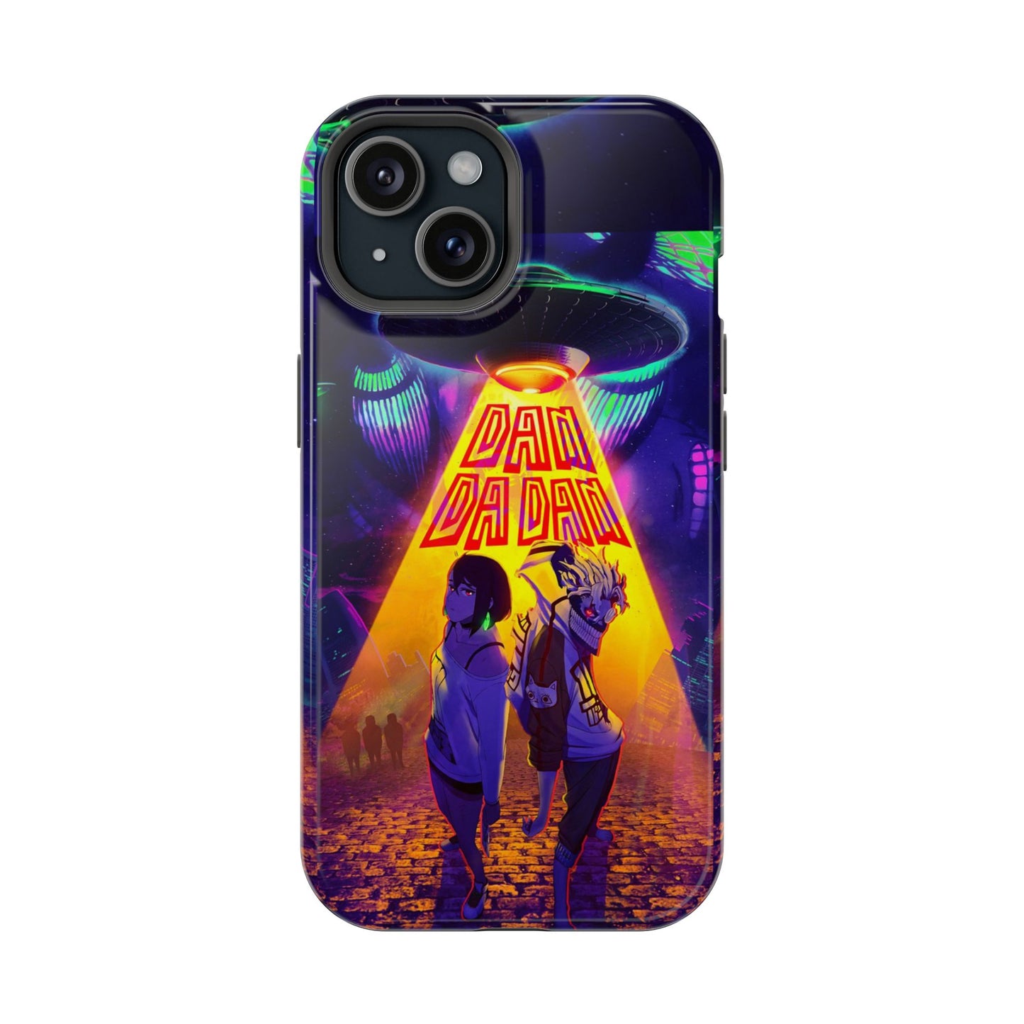 Dan Da Dan Vibrant MagSafe Heavy Duty Phone Case -#104