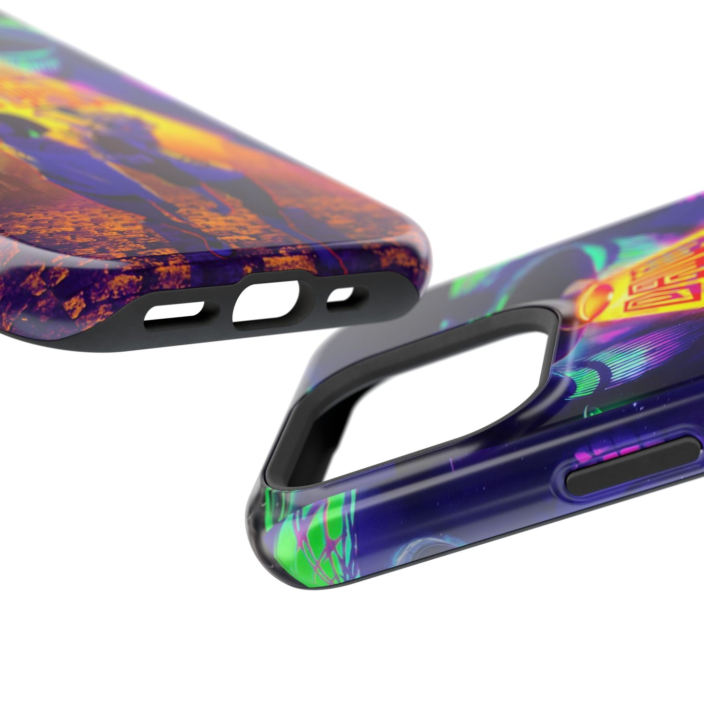 Dan Da Dan Vibrant MagSafe Heavy Duty Phone Case -#104
