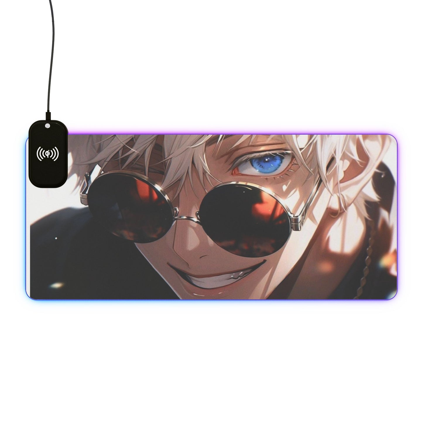 Jujutsu Kaisen Gojo LED Gaming Mat with Wireless Charging #107