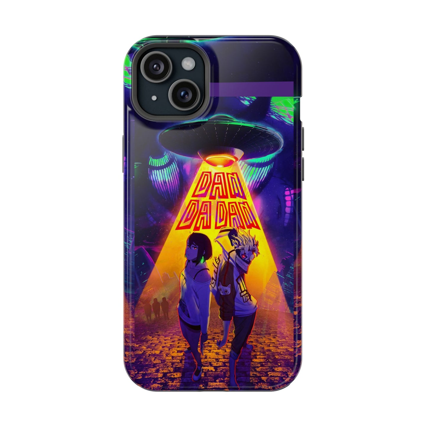Dan Da Dan Vibrant MagSafe Heavy Duty Phone Case -#104