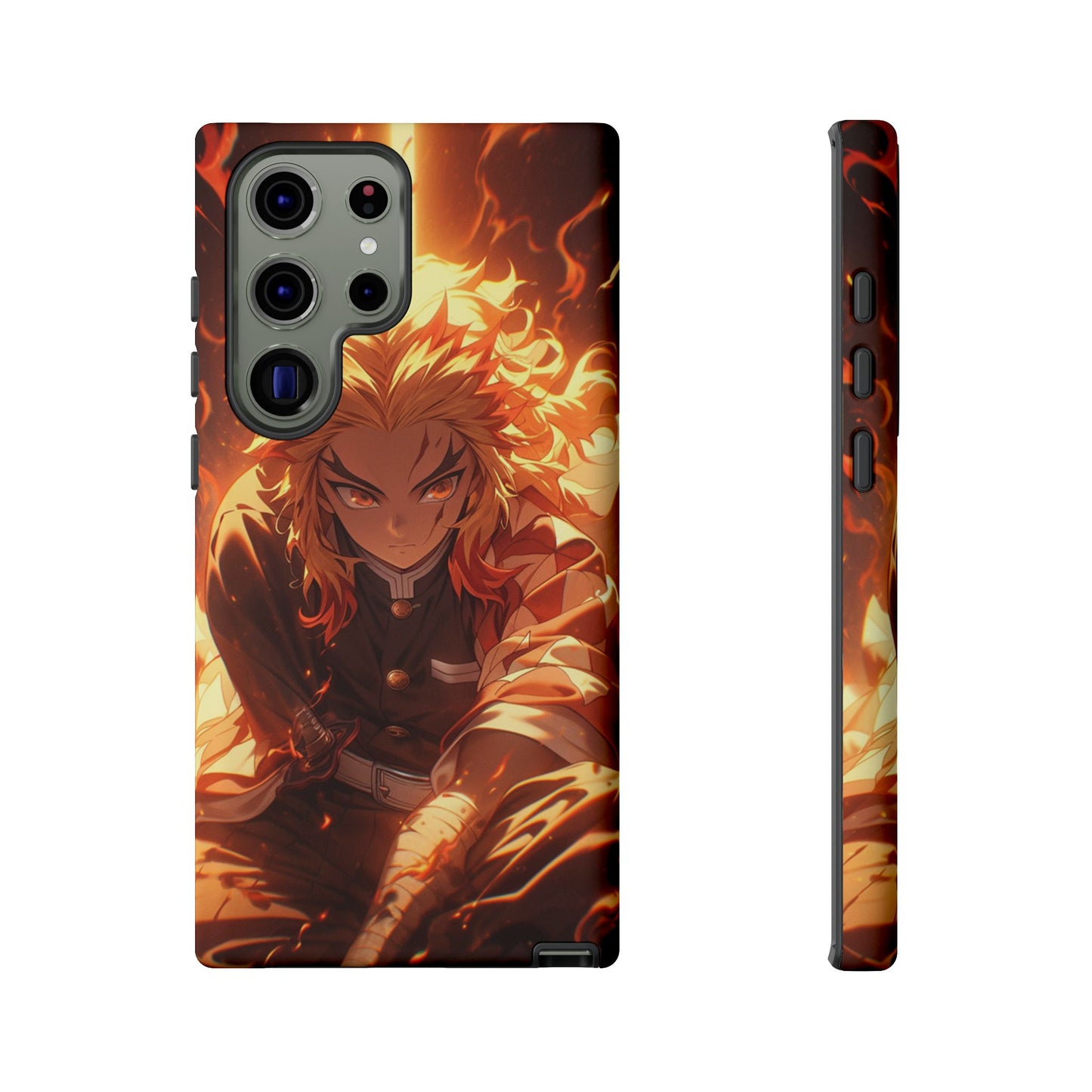 Demon Slayer Rengoku Heavy Duty Phone Case #104