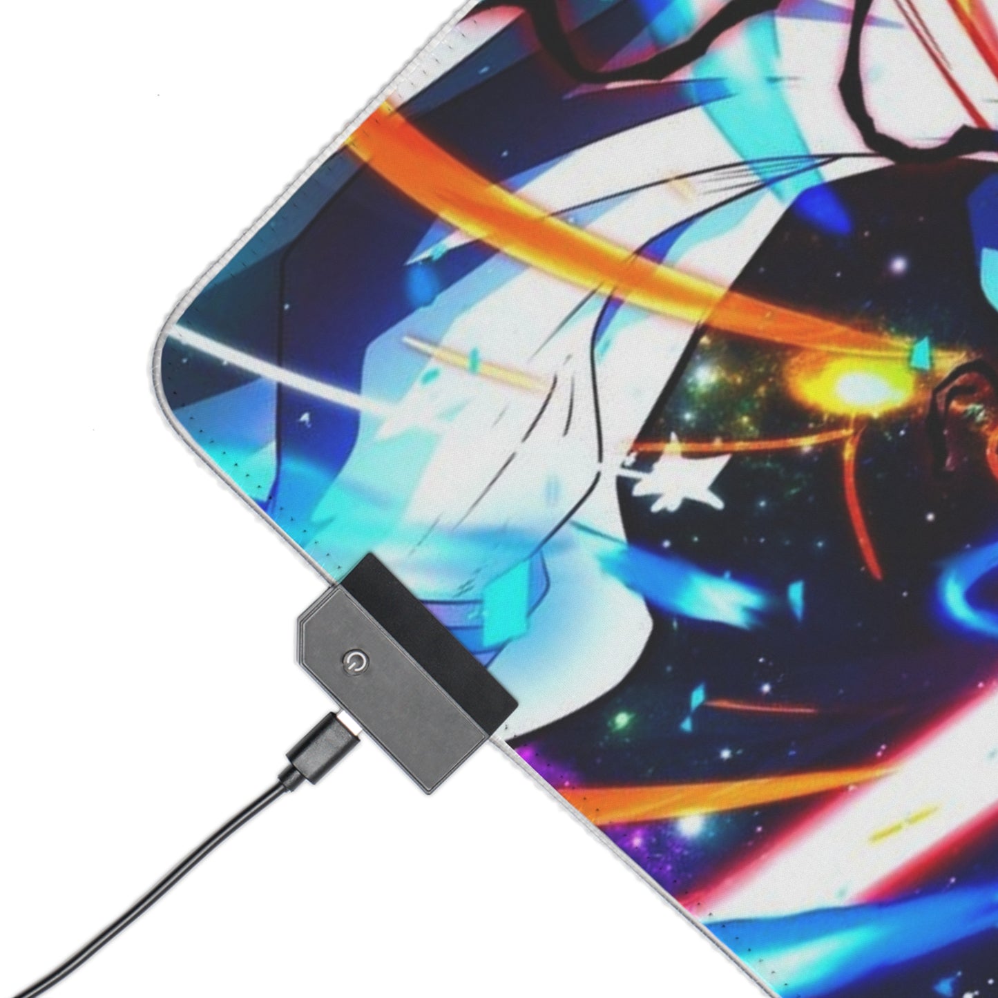 One Piece Garp Galaxy Impact LED Gaming Mouse Pad #107