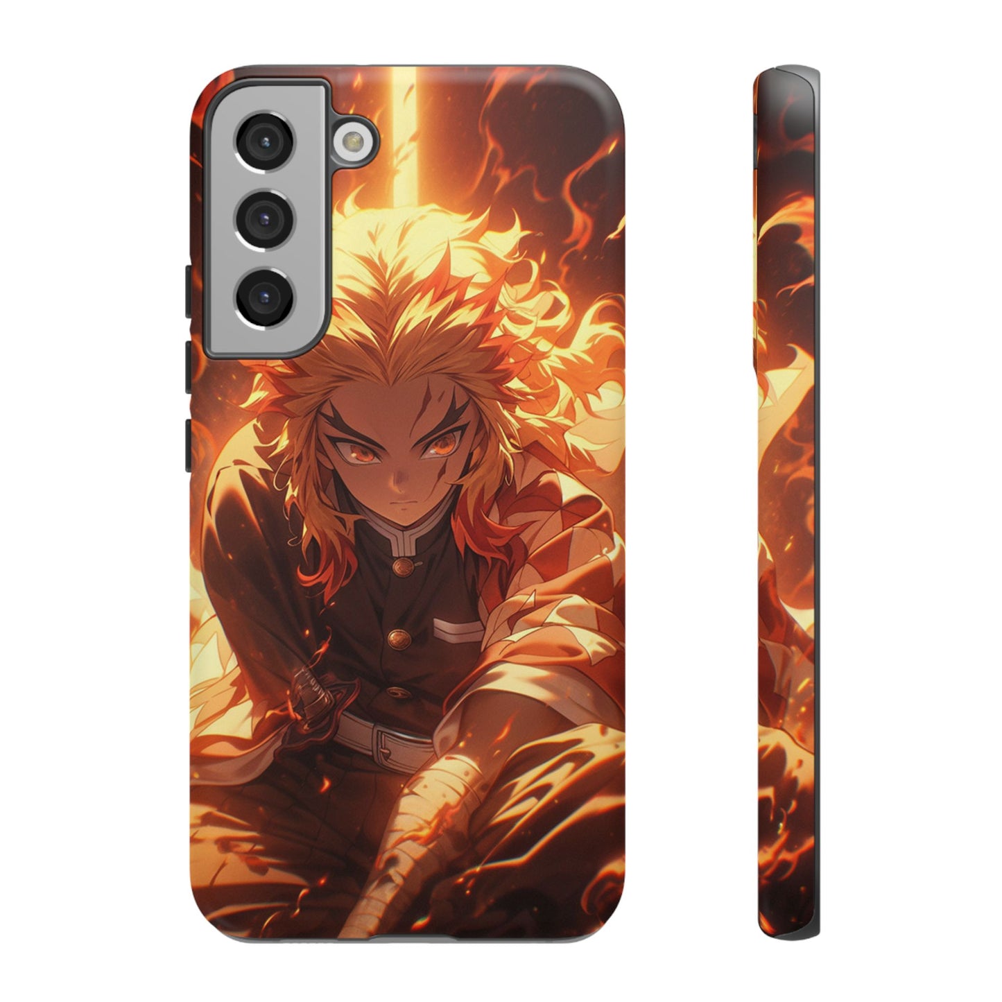 Demon Slayer Rengoku Heavy Duty Phone Case #104