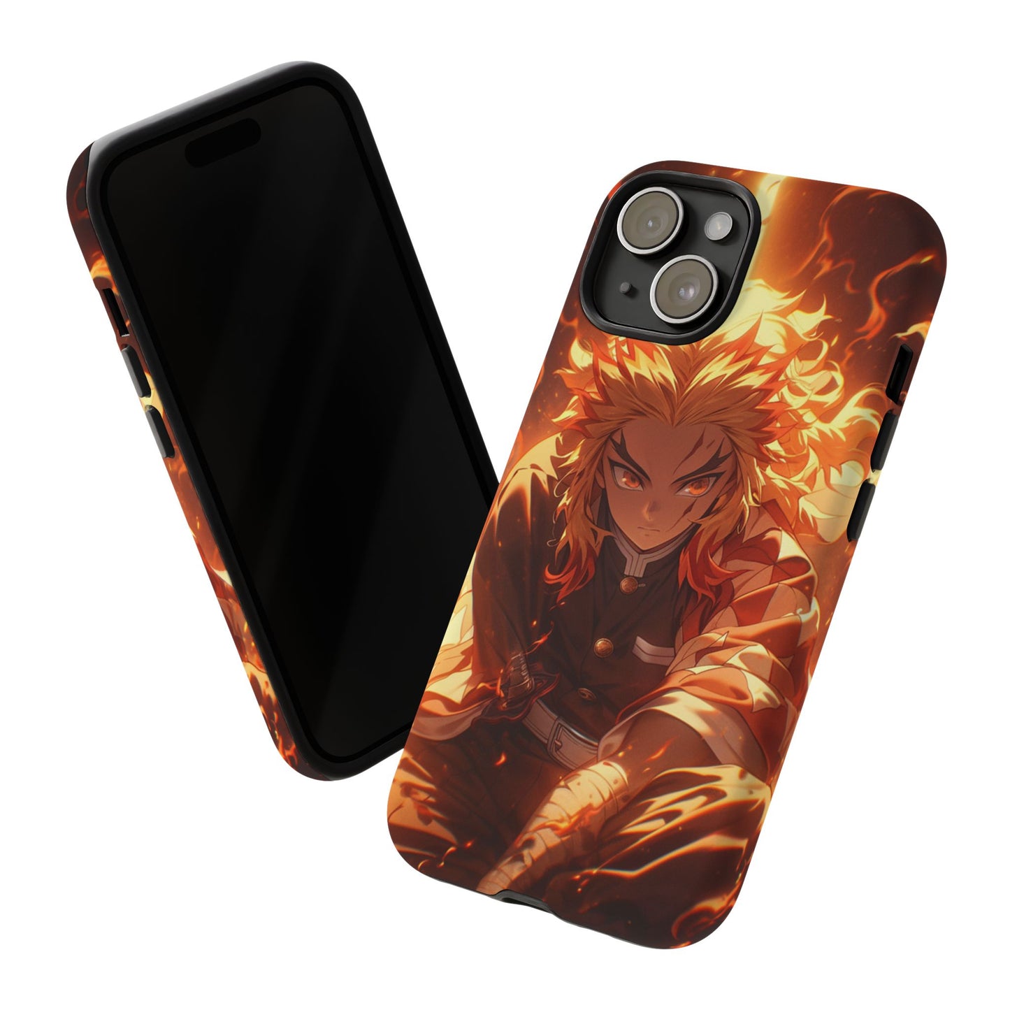 Demon Slayer Rengoku Heavy Duty Phone Case #104