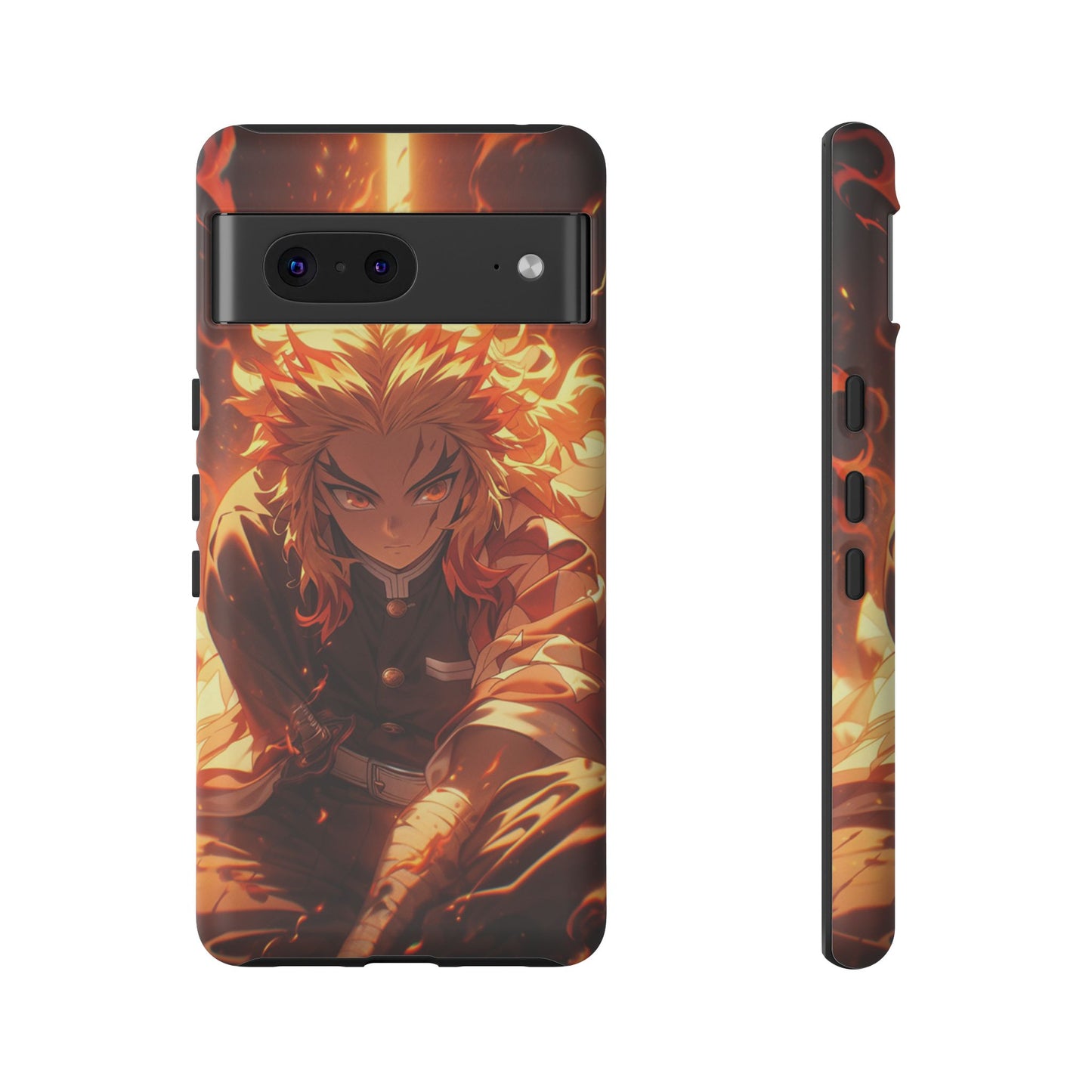 Demon Slayer Rengoku Heavy Duty Phone Case #104