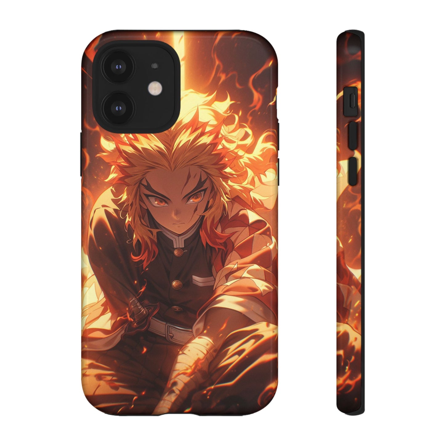 Demon Slayer Rengoku Heavy Duty Phone Case #104