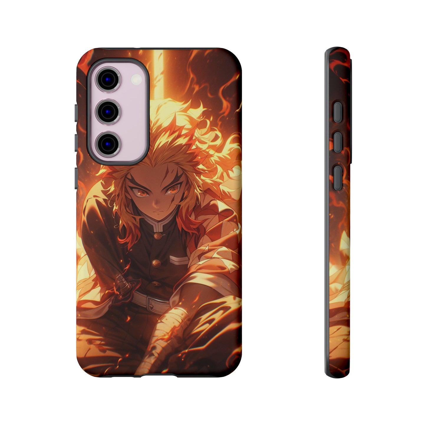 Demon Slayer Rengoku Heavy Duty Phone Case #104