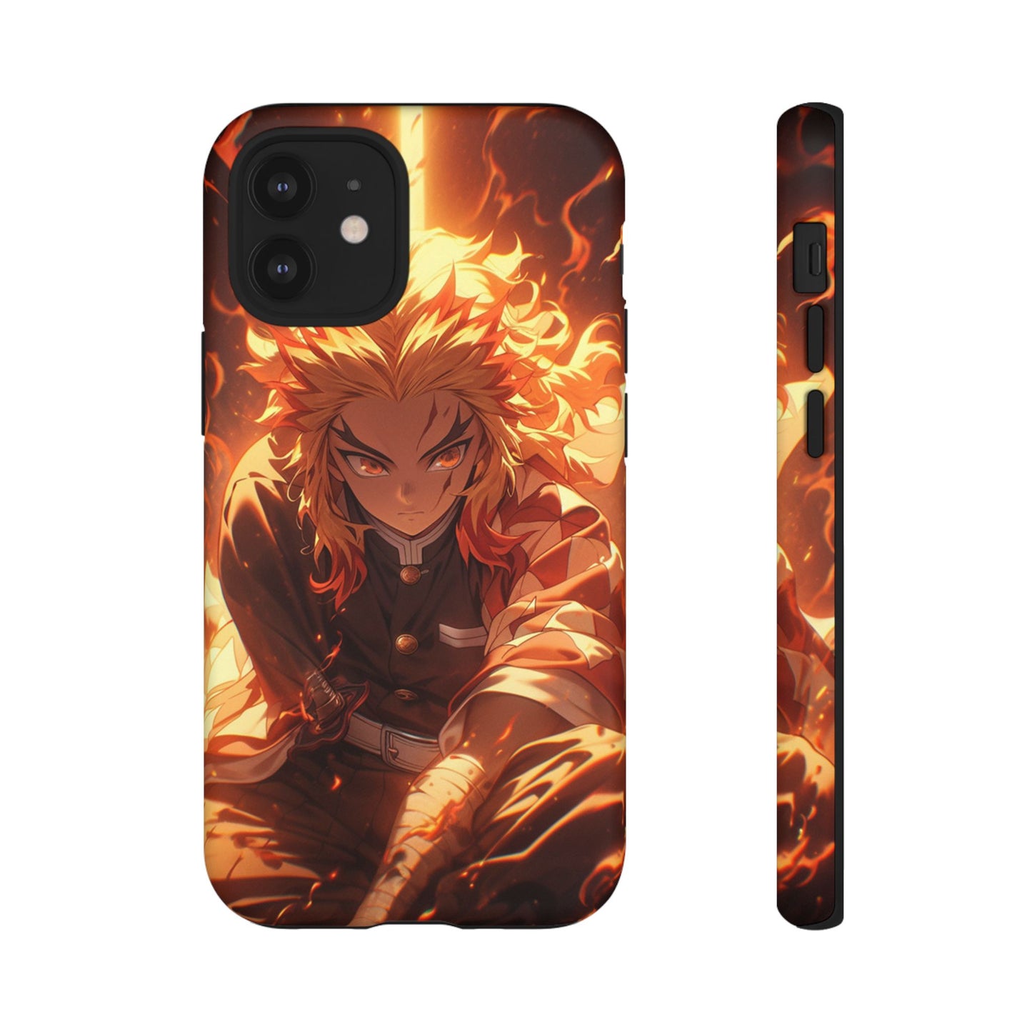 Demon Slayer Rengoku Heavy Duty Phone Case #104