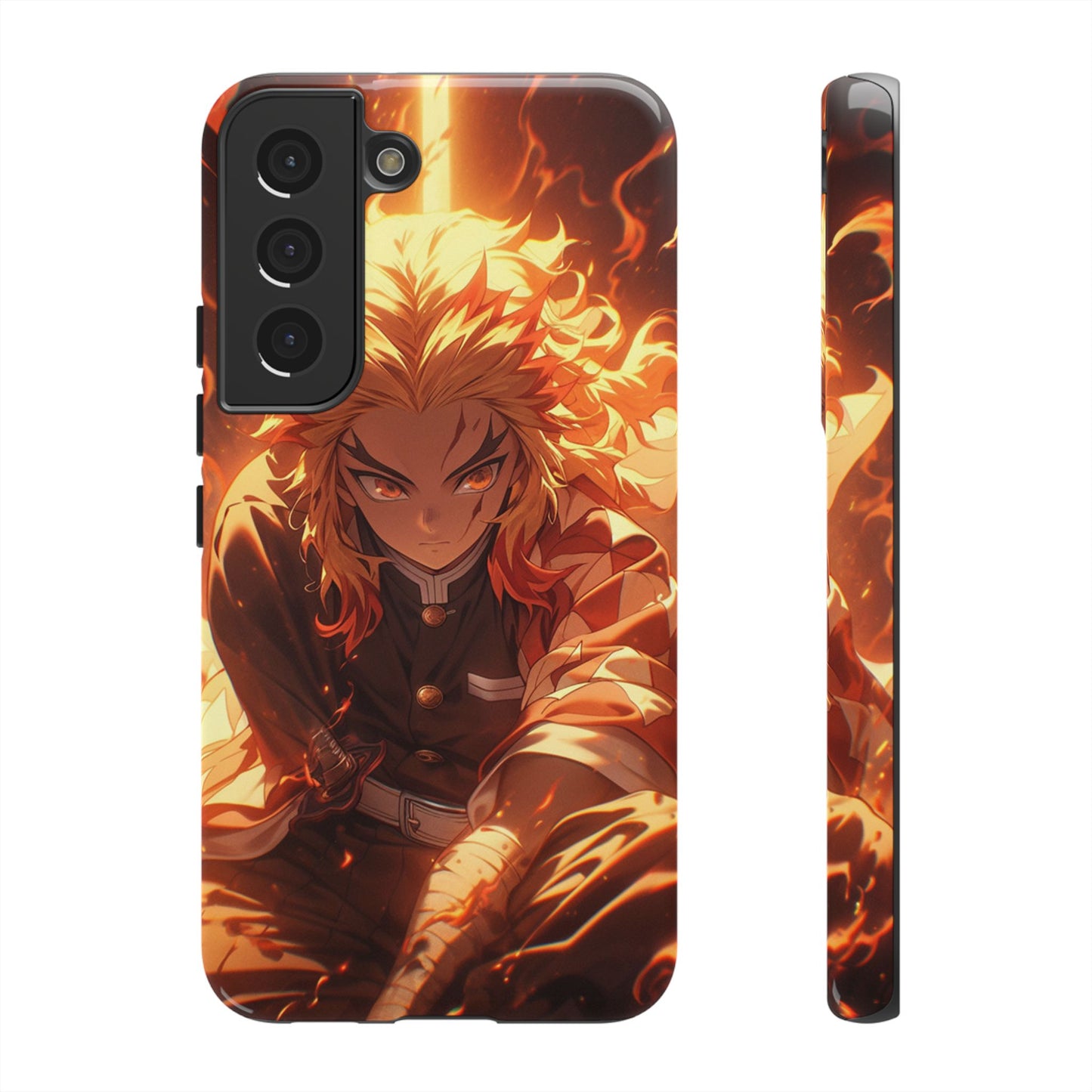 Demon Slayer Rengoku Heavy Duty Phone Case #104