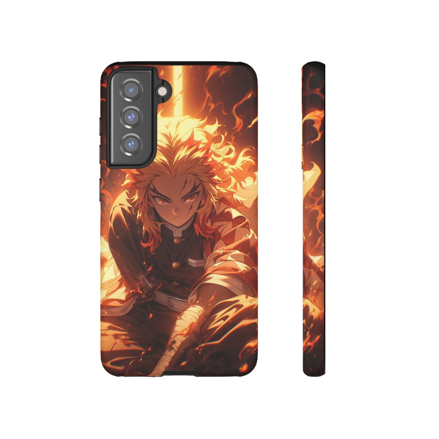 Demon Slayer Rengoku Heavy Duty Phone Case #104