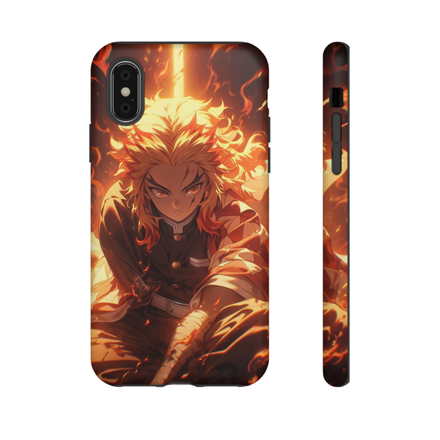 Demon Slayer Rengoku Heavy Duty Phone Case #104