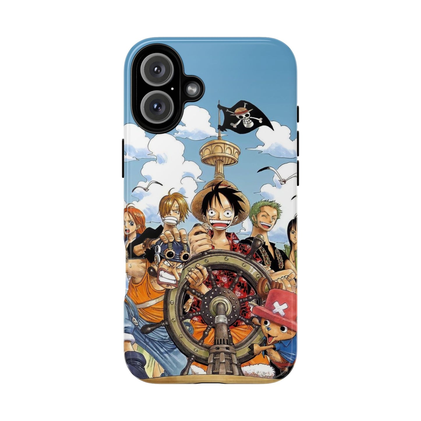 One Piece Straw Hat Crew Heavy Duty Phone Case #104