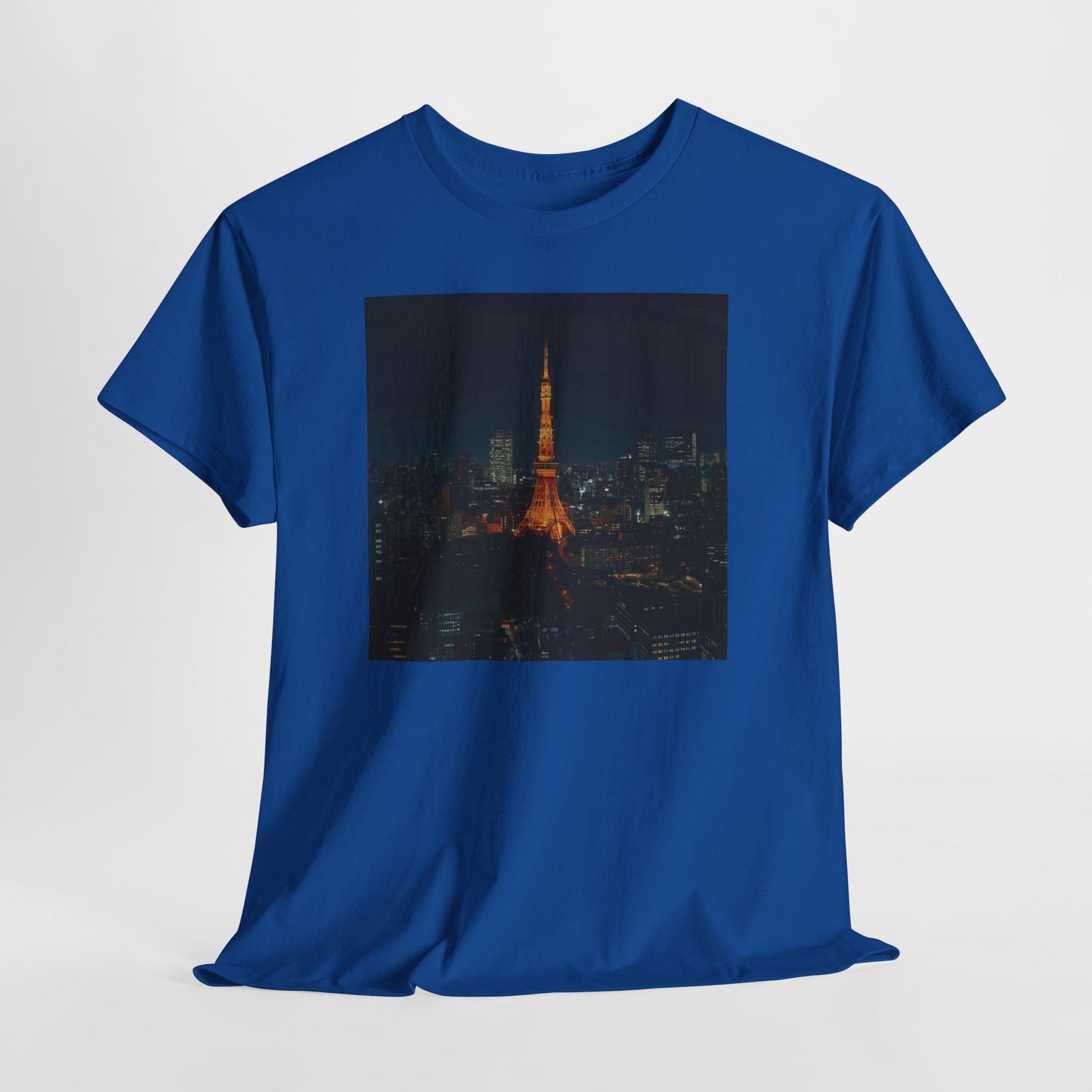 Neon Night Tokyo Skyline Shirt #109