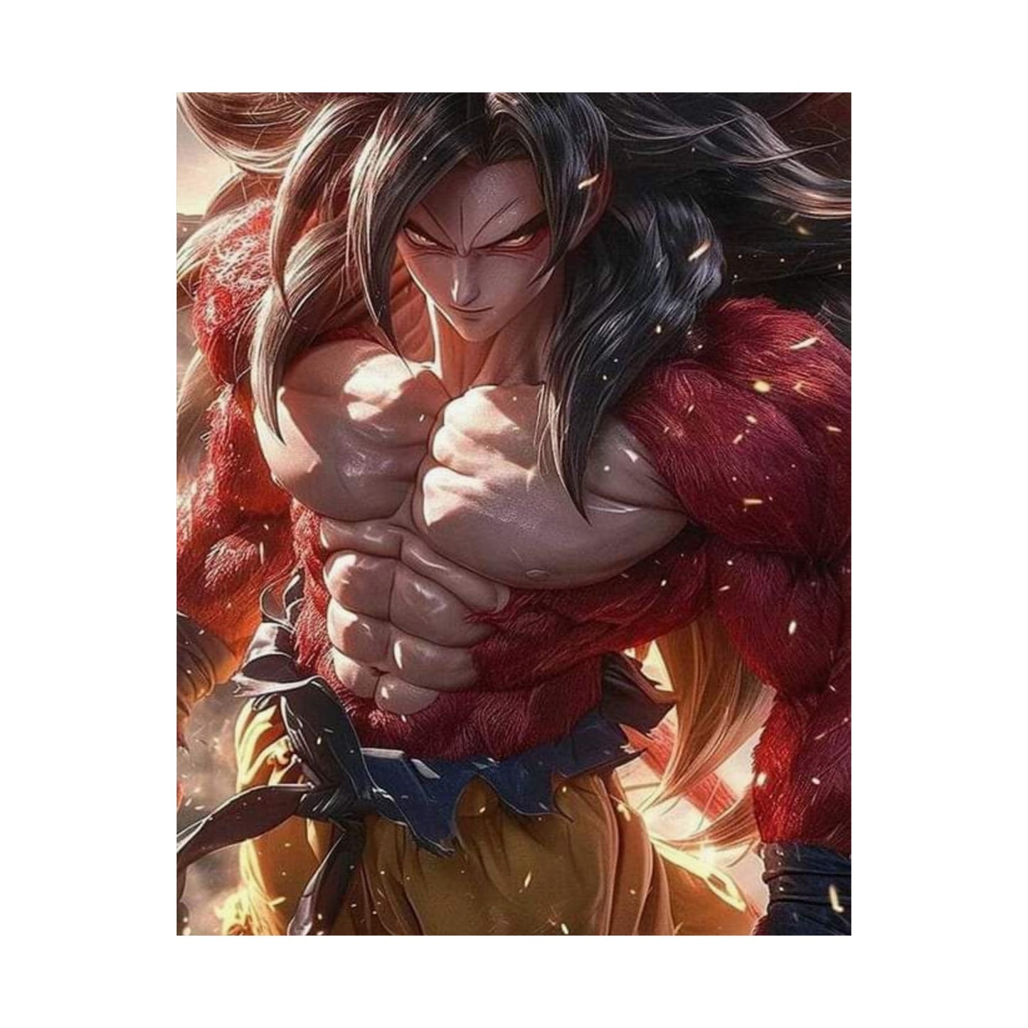 Super Saiyan 4 (Ssj4) Goku Vertical Poster #108