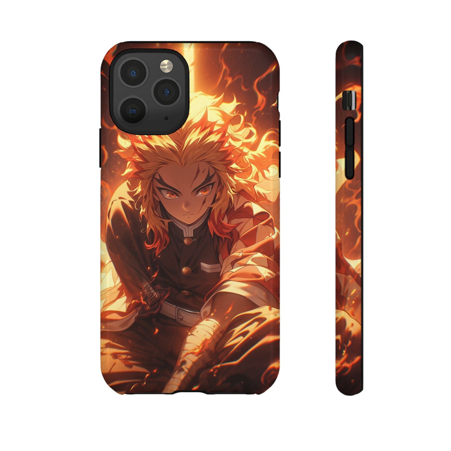 Demon Slayer Rengoku Heavy Duty Phone Case #104