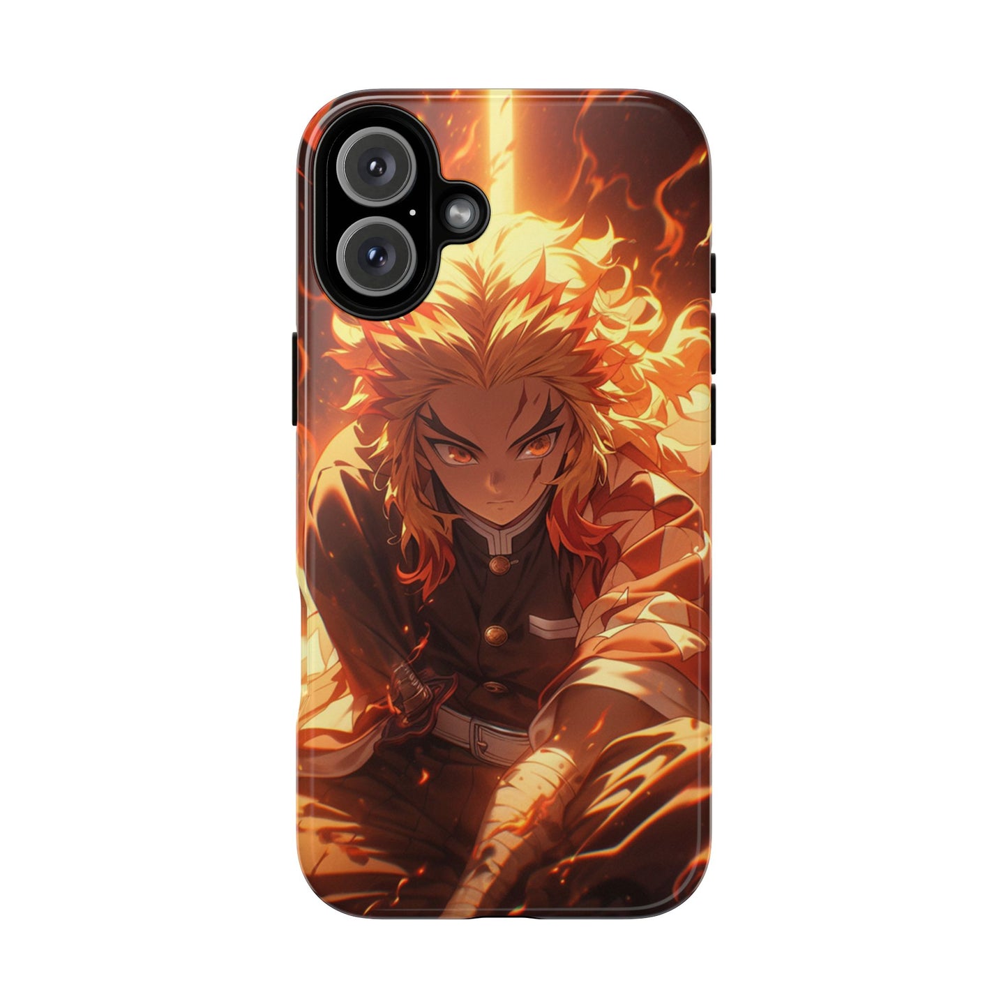 Demon Slayer Rengoku Heavy Duty Phone Case #104