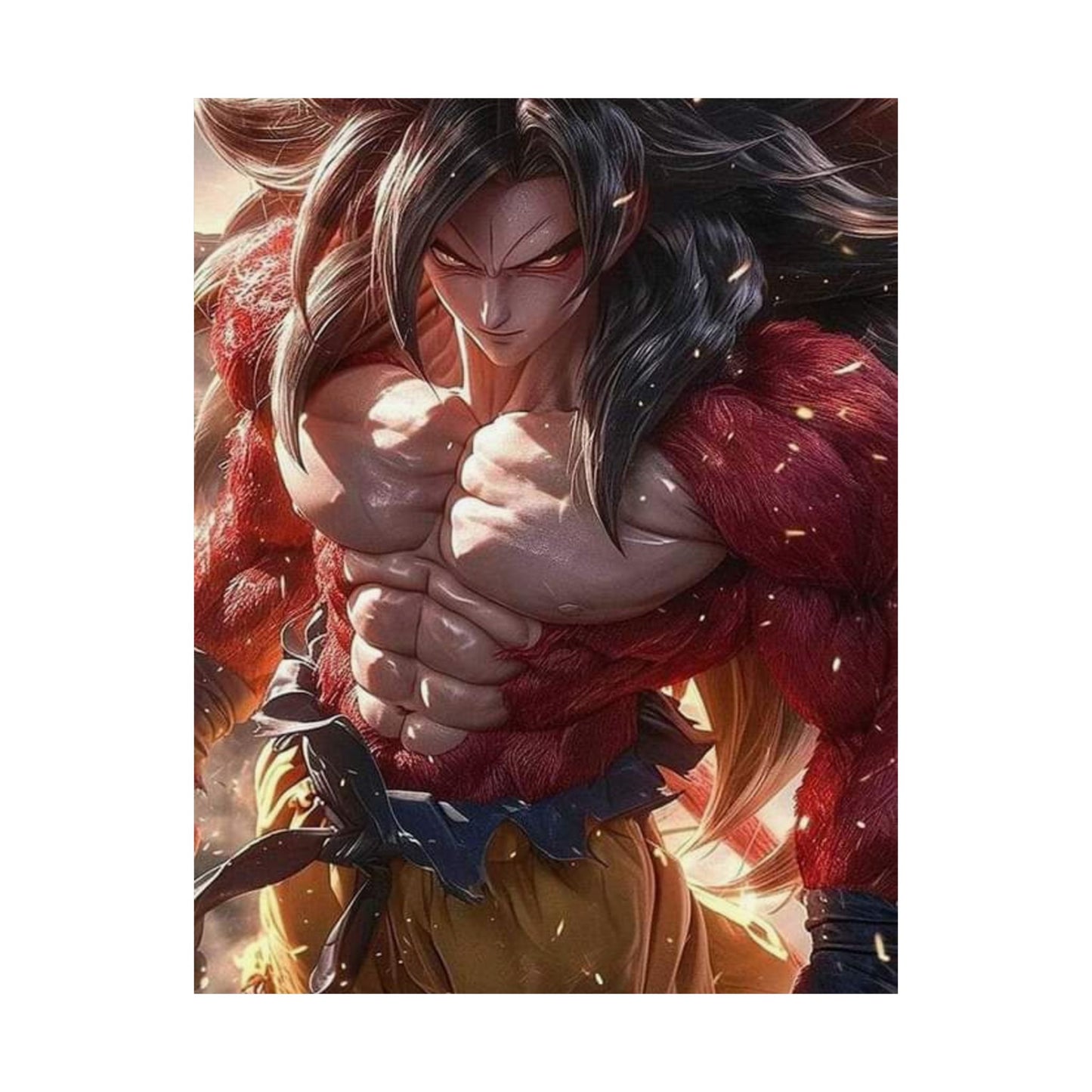 Super Saiyan 4 (Ssj4) Goku Vertical Poster #108