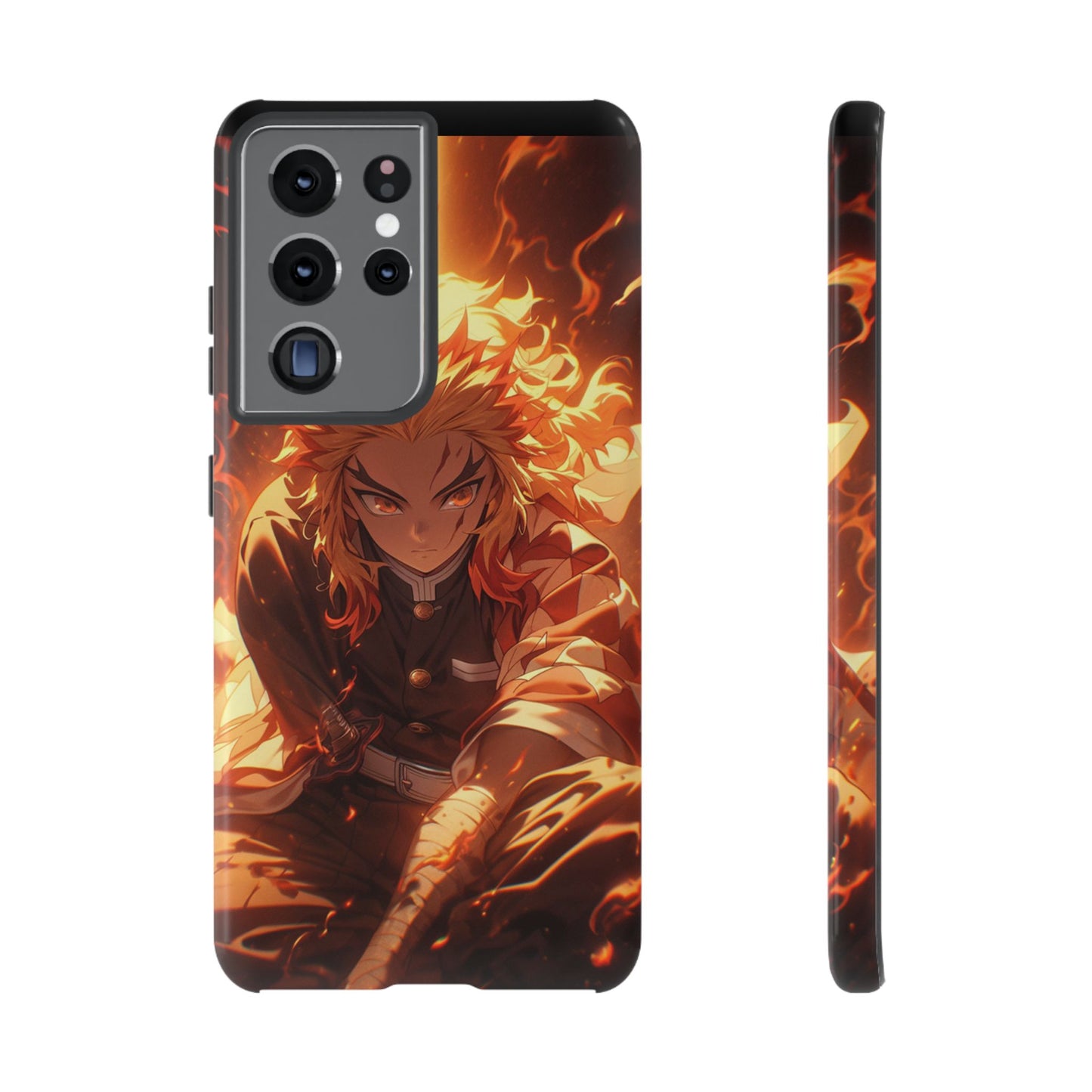 Demon Slayer Rengoku Heavy Duty Phone Case #104