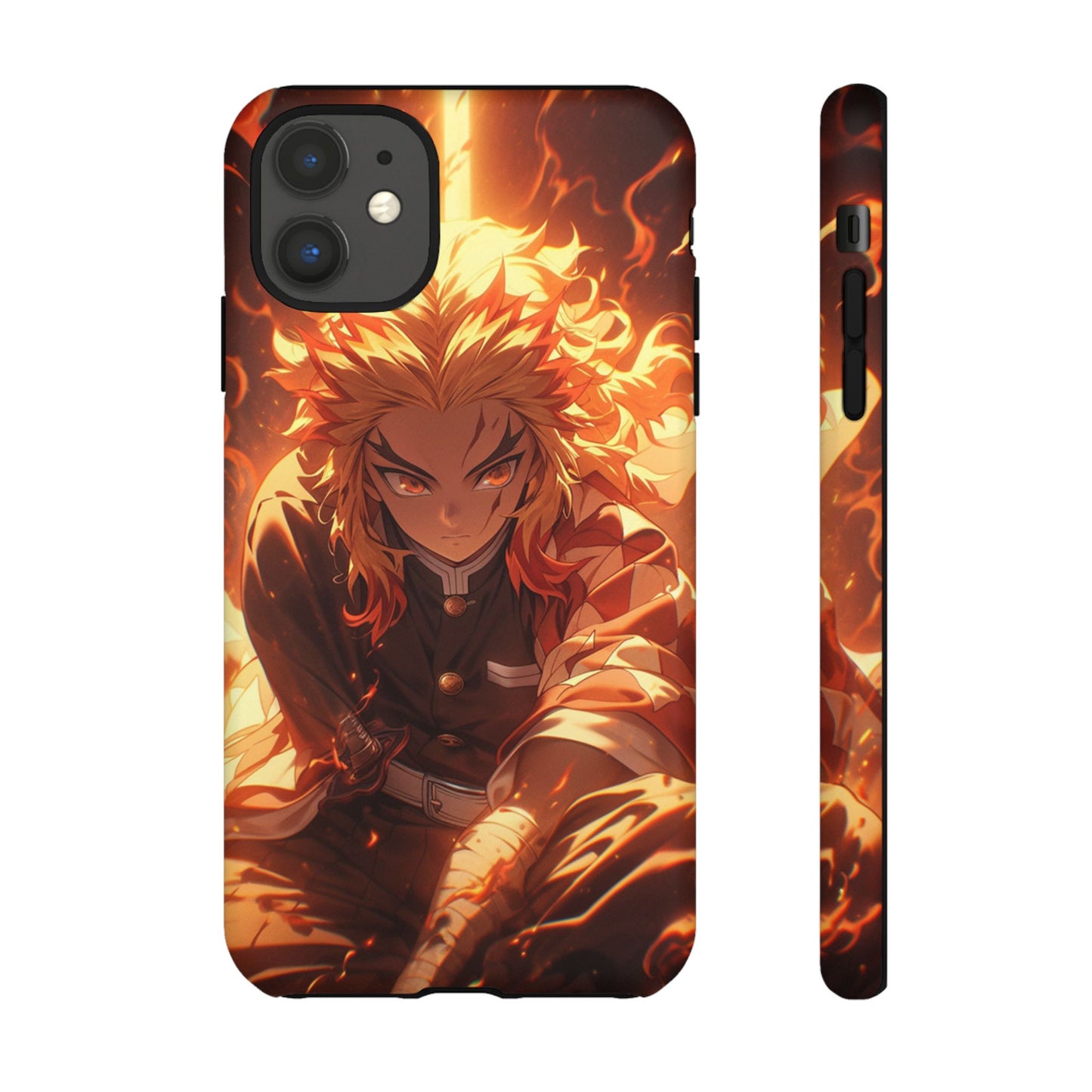 Demon Slayer Rengoku Heavy Duty Phone Case #104