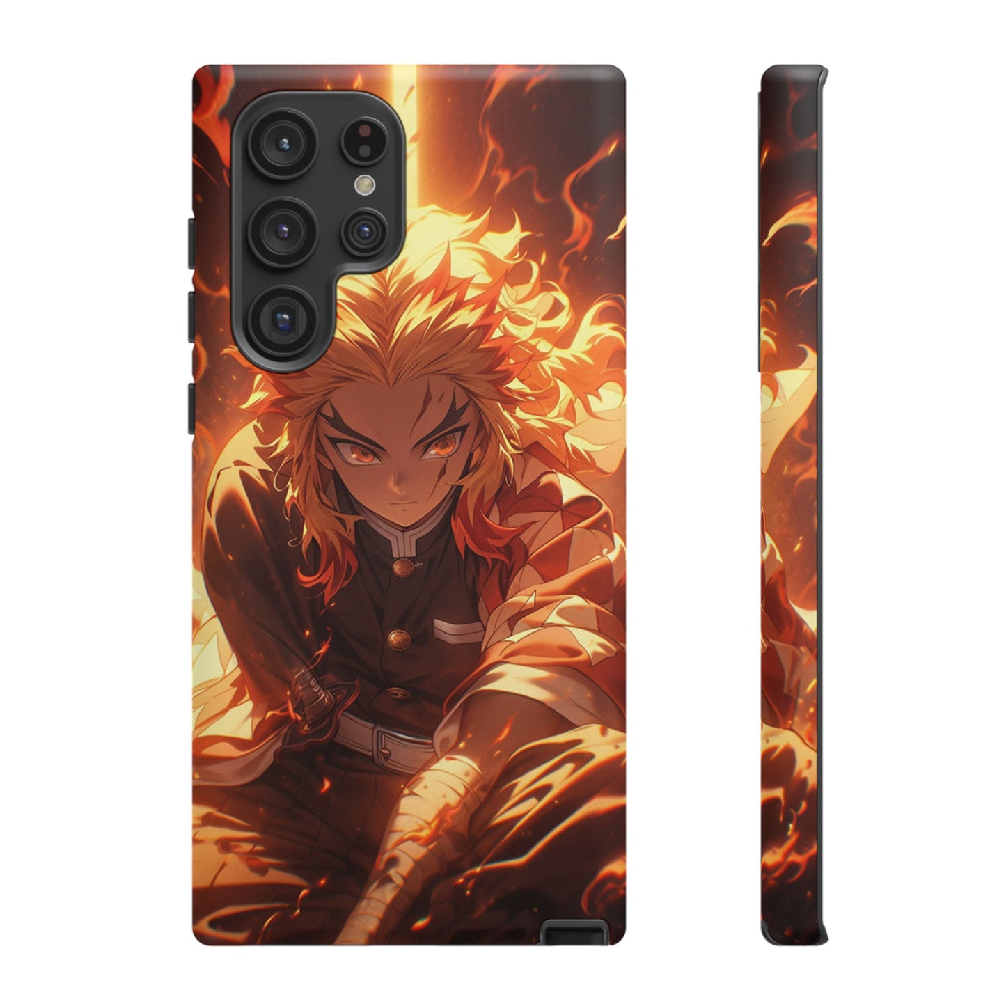 Demon Slayer Rengoku Heavy Duty Phone Case #104