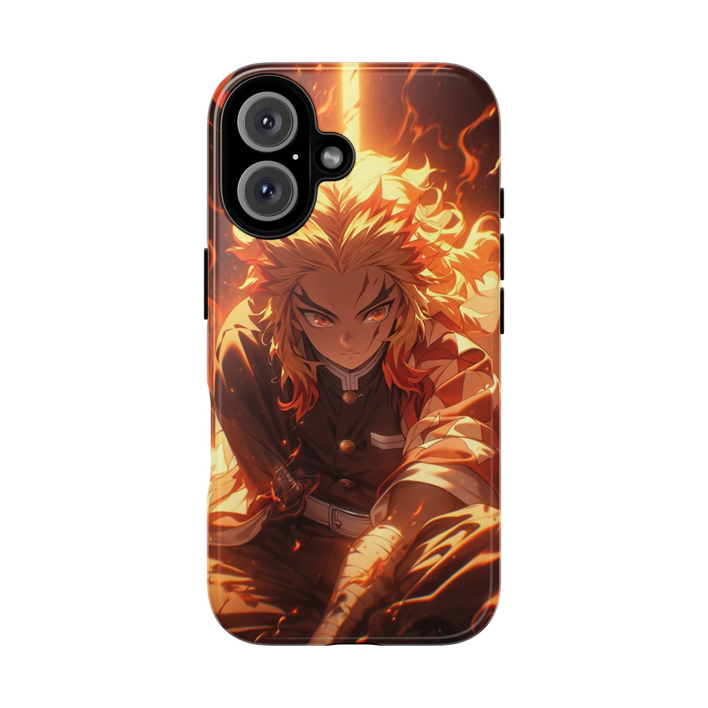 Demon Slayer Rengoku Heavy Duty Phone Case #104