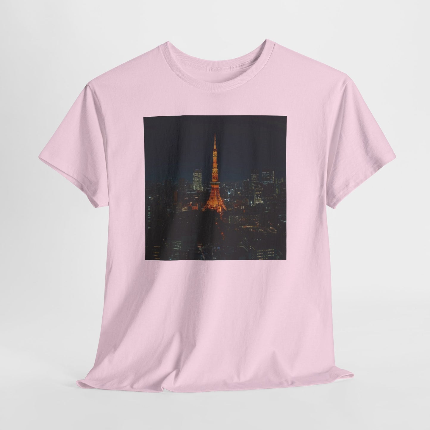 Neon Night Tokyo Skyline Shirt #109
