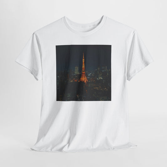 Neon Night Tokyo Skyline Shirt #109