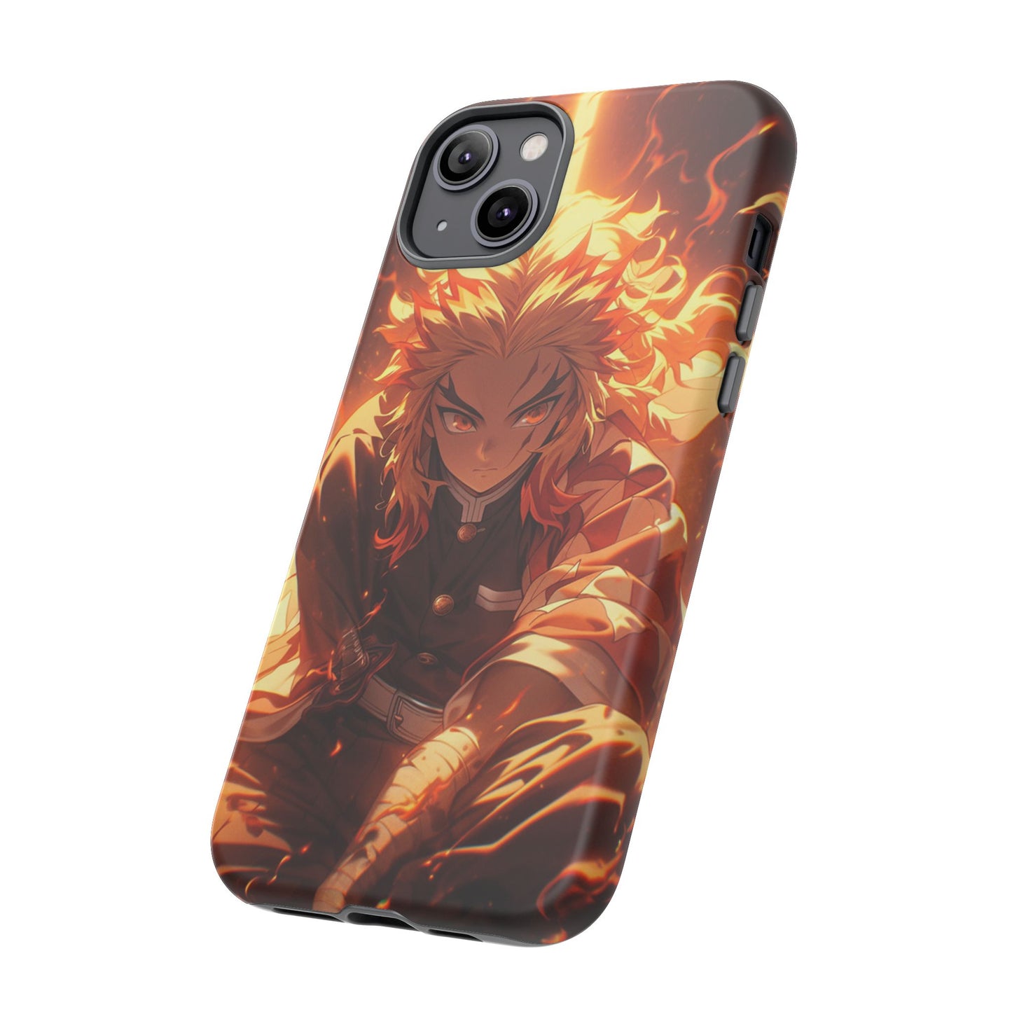 Demon Slayer Rengoku Heavy Duty Phone Case #104